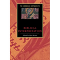 The Cambridge Companion to Biblical Interpretation