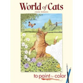 World of Cats to Paint or Color
