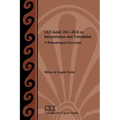 LXX Isaiah 24: 1-26:6 as Interpretation and Translation: A Methodological Discussion
