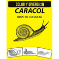 Libro de colorear de caracol: Fantástico libro para colorear caracol animal marino
