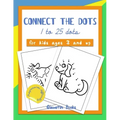 Connect the dots: 1 to 25 dots, for kids ages 3 and up with progressive difficulty.