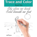 Trace and Color: Beach Time: Adult Activity Book