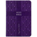 KJV Holy Bible Compact Amethyst