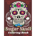 Sugar Skull Coloring Book: A Day of the Death Sugar Skulls Coloring Book With Big Skulls Designs Anti-Stress Reliving Relaxation For Adults
