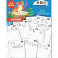 ABC Worksheets: TRACE LETTERS FOR KIDS 3-7 AGES: Practice for Kids with Pen Control, Line Tracing, Fun Book to Practice Writing, Trace