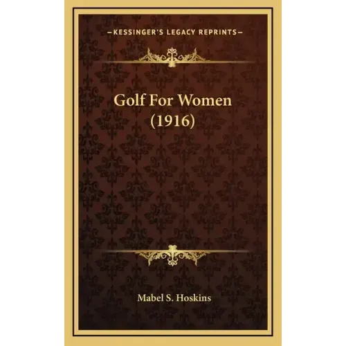 Golf for Women (1916)