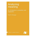 Analyzing meaning