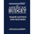 Major Savings and Reforms, Budget of the United States, Fiscal Year 2019: Efficient, Effective, Accountable An American Budget