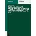 Die Berufshaftpflichtversicherung Der Rechtsanwälte: Avb-Rsw