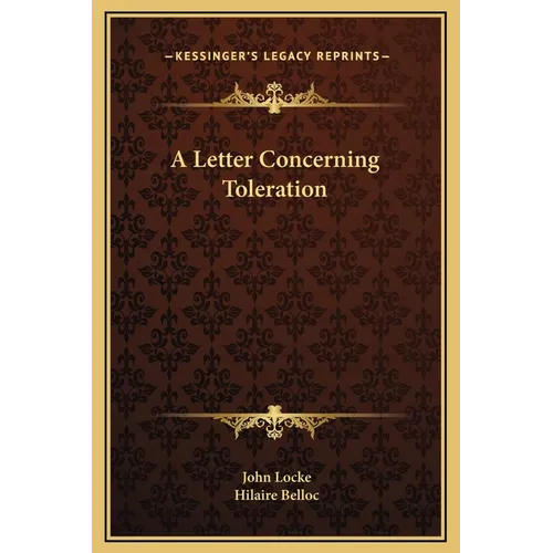 A Letter Concerning Toleration
