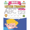 Big Letter Tracing For Preschoolers And Toddlers Ages 2-4: Practice for Kindergarten and Kids Line Tracing, Letters, Shapes, Numbers