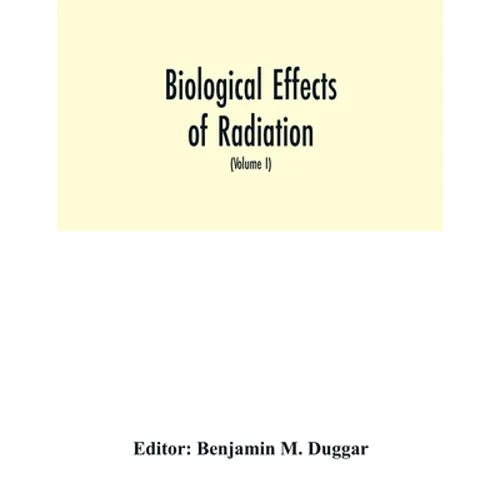 Biological effects of radiation; mechanism and measurement of radiation, applications in biology, photochemical reactions, effects of radiant energy o