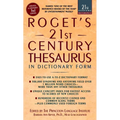 Roget's 21st Century Thesaurus, Third Edition