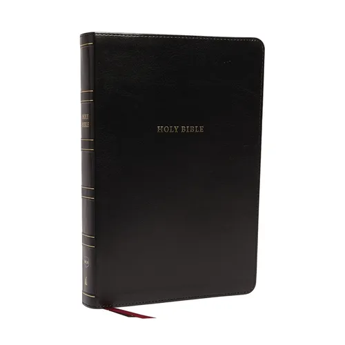 Nkjv, Reference Bible, Super Giant Print, Leathersoft, Black, Red Letter Edition, Comfort Print: Holy Bible, New King James Version