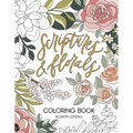 Scriptures and Florals Coloring Book