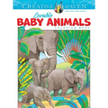Creative Haven Lovable Baby Animals Coloring Book