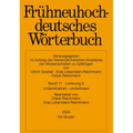 Frühneuhochdeutsches Wörterbuch. Band 11/Lieferung 5