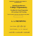 Final Exam Review: College Trigonometry