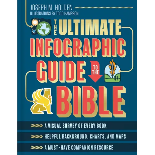 The Ultimate Infographic Guide to the Bible: *A Visual Survey of Every Book *Helpful Background, Charts, and Maps *A Must-Have Companion Resource