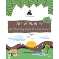 Art of Nature: A Colouring Book of Landscapes