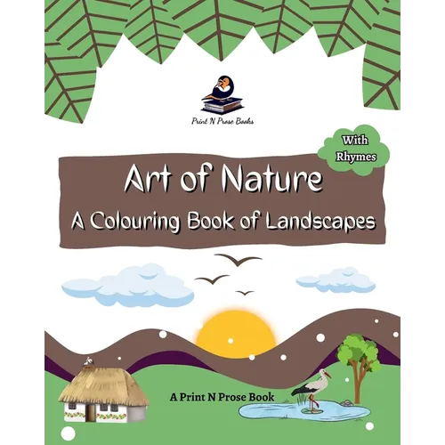 Art of Nature: A Colouring Book of Landscapes
