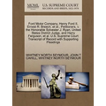 Ford Motor Company, Henry Ford II, Ernest R. Breech, et al., Petitioners, V. the Honorable Sylvester J. Ryan, United States District Judge, and Harry