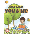 Just Like You and Me: African American Coloring Books for Kids Ages 4-8 Girls and Boys