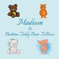 Madison & Bedtime Teddy Bear Fellows: Short Goodnight Story for Toddlers - 5 Minute Good Night Stories to Read - Personalized Baby Books with Your Chi