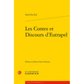 Les Contes Et Discours d'Eutrapel