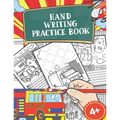Hand Writing Practice Book: Policecar & Firetruck Coloring Book, Tracing Letters and Numbers for Preschool, Gift for Boys