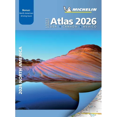 Michelin North America Large Format Road Atlas 2026