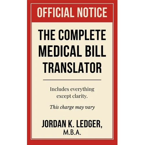 The Complete Medical Bill Translator: A Humorous Guide Explaining Hospital Prices, Insurance Adjustments, CPT Codes, Hidden Fees, and All the Mysterio