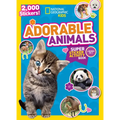 National Geographic Kids Adorable Animals Super Sticker Activity Book: Two Books in One with 2,000+ Stickers!