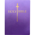 KJV Sword Bible, Large Print, Royal Purple Ultrasoft: (Red Letter, 1611 Version)