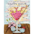 Color By Numbers Adult Coloring Book: Happy Hour: Cocktails and Spirits