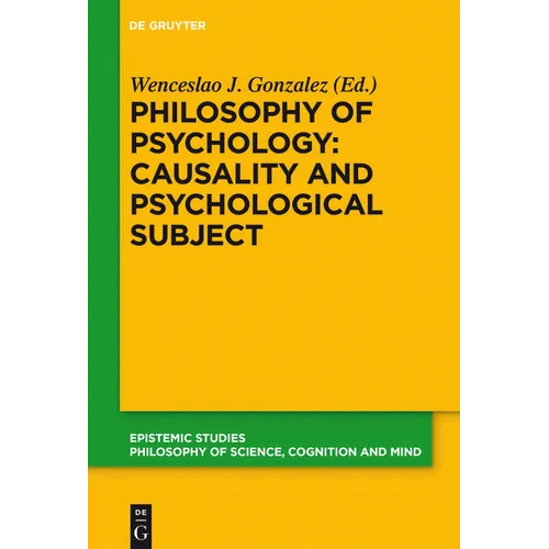 Philosophy of Psychology: Causality and Psychological Subject: New Reflections on James Woodward's Contribution