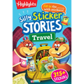 Silly Sticker Stories: Travel: Sticker Book for Kids 69 with Hidden Pictures Puzzles and Fill-In-The-Blank Stories for Road Trips, Flights and Vacatio