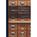 Studies in Mantra Shastra Part 1,2,3,4