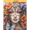 Adult Coloring Book Stress Relieving Designs, Volume 3: Fantasy Florals Coloring Book for Adults