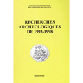 Recherches Archeologiques de 1993-1998