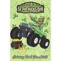 St Patricks Day Coloring Book For Adult: Leprechaun Monster Truck An Adult Coloring Books St Patrick for Kids, Adults with Beautiful Irish Shamrock, L