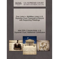 Doe (John) V. McMillan (John) U.S. Supreme Court Transcript of Record with Supporting Pleadings