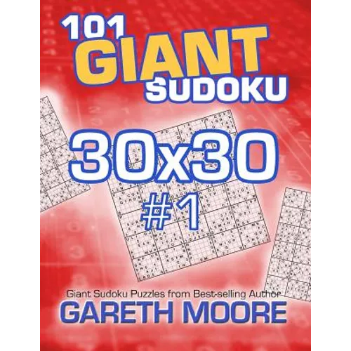 101 Giant Sudoku 30x30 #1
