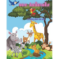 100 Animals - COLORING BOOK FOR KIDS: Sea Animals, Farm Animals, Jungle Animals, Woodland Animals and Circus Animals