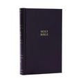 NKJV Personal Size Large Print Bible with 43,000 Cross References, Black Hardcover, Red Letter, Comfort Print