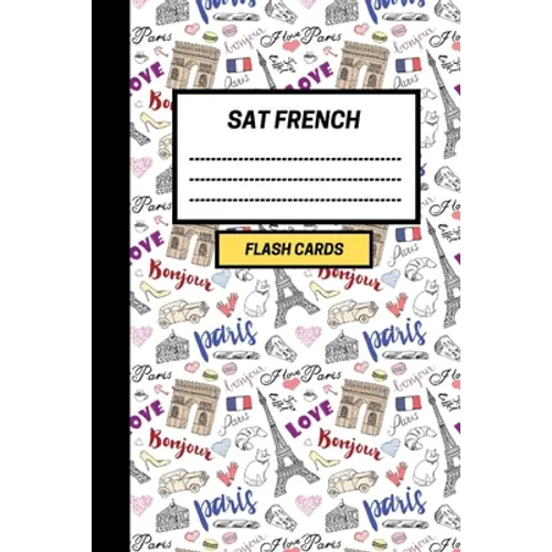SAT French: Create your own SAT French vocabulary Flash cards. Includes Spaced Repetition and Lapse Tracker (480 cards)