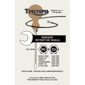 TRIUMPH 1945-1955 PRE-UNIT 650cc, 500cc & 350cc TWINS - FACTORY MANUAL No.11
