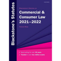 Blackstone's Statutes on Commercial & Consumer Law 2021-2022