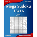 Mega Sudoku 16x16 - Mittel - Band 31 - 276 Rätsel