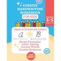 Cursive Workbook Activity Book: Alphabet Learning for Kids Ages 6-10